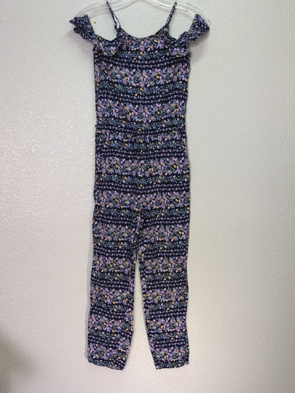 OLD NAVY | Girls Flower Jumpsuit | L/G (10-12)|